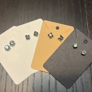 Mystic Topaz Stud Earrings